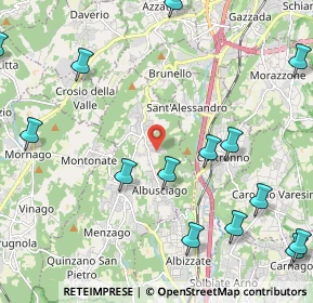Mappa Via Papa Giovanni XXIII, 21040 Sumirago VA, Italia (2.87286)