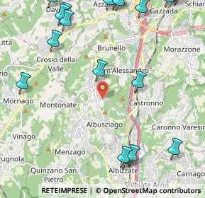 Mappa Via Papa Giovanni XXIII, 21040 Sumirago VA, Italia (3.09947)