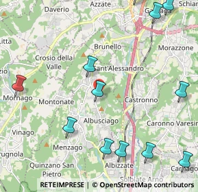 Mappa Via Papa Giovanni XXIII, 21040 Sumirago VA, Italia (2.80417)