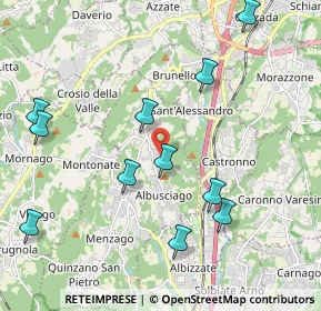 Mappa Via Papa Giovanni XXIII, 21040 Sumirago VA, Italia (2.23636)