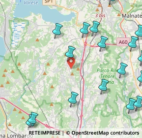 Mappa Via Papa Giovanni XXIII, 21040 Sumirago VA, Italia (6.1845)