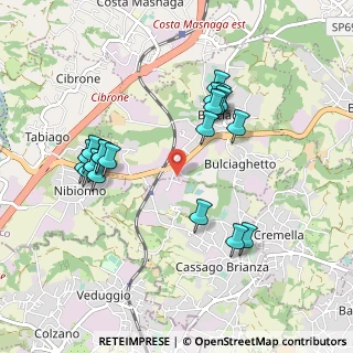 Mappa Via Massimo D'Antona, 23892 Cassago Brianza LC, Italia (0.941)