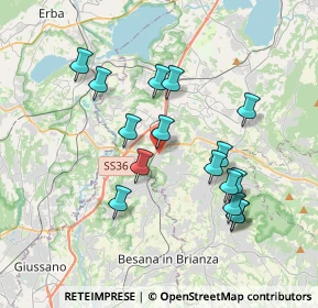 Mappa 23892 Cassago Brianza LC, Italia (3.48563)