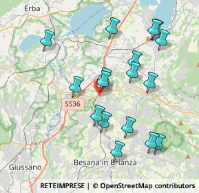 Mappa 23892 Cassago Brianza LC, Italia (3.89412)