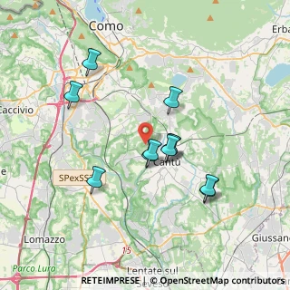 Mappa Via Adige, 22063 Cantù CO, Italia (3.10364)