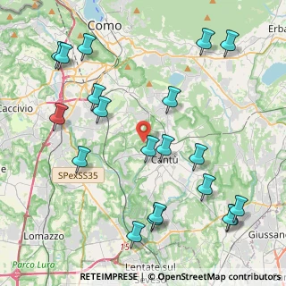 Mappa Via Adige, 22063 Cantù CO, Italia (5.071)
