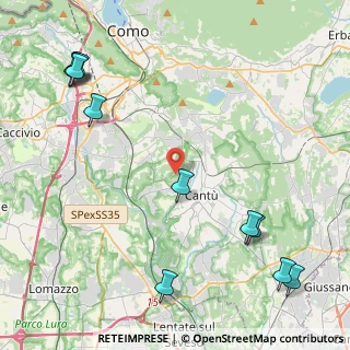 Mappa Via Adige, 22063 Cantù CO, Italia (5.87455)