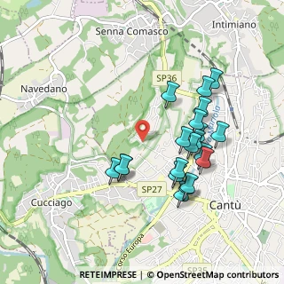 Mappa Via Adige, 22063 Cantù CO, Italia (0.883)