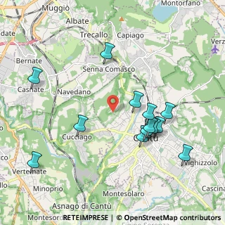 Mappa Via Adige, 22063 Cantù CO, Italia (2.04692)