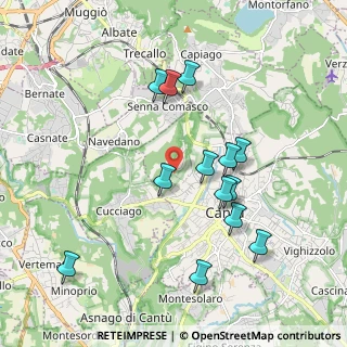 Mappa Via Adige, 22063 Cantù CO, Italia (1.88846)