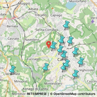 Mappa Via Adige, 22063 Cantù CO, Italia (2.15923)