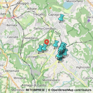 Mappa Via Adige, 22063 Cantù CO, Italia (1.48733)