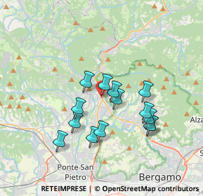 Mappa Via Antonio Fogazzaro, 24018 Villa d'Almè BG, Italia (3.05143)