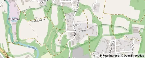 Mappa Fino Mornasco