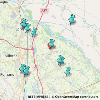 Mappa Vicolo dello Stadio, 31052 Maserada sul Piave TV, Italia (4.89143)