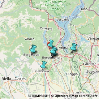 Mappa Via Vescovado e Basilica, 28024 Gozzano NO, Italia (9.60333)