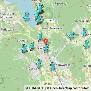 Mappa Via Vescovado e Basilica, 28024 Gozzano NO, Italia (2.435)