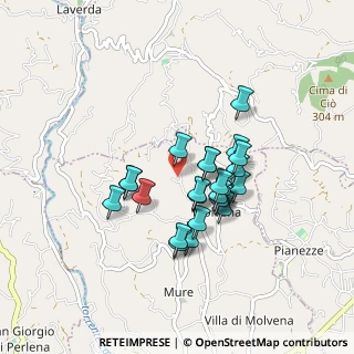 Mappa Via Costabernardo, 36060 Molvena VI, Italia (0.68333)