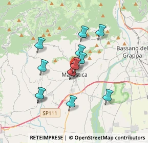 Mappa Via Tempesta, 36063 Marostica VI, Italia (2.92538)