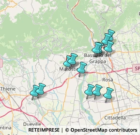 Mappa Via Tempesta, 36063 Marostica VI, Italia (6.99143)