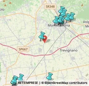 Mappa Via Cà Falier, 31044 Montebelluna TV, Italia (5.654)
