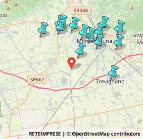 Mappa Via Cà Falier, 31044 Montebelluna TV, Italia (4.125)