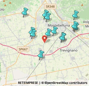 Mappa Via Cà Falier, 31044 Montebelluna TV, Italia (3.62462)