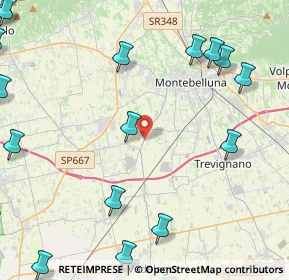 Mappa Via Cà Falier, 31044 Montebelluna TV, Italia (6.828)