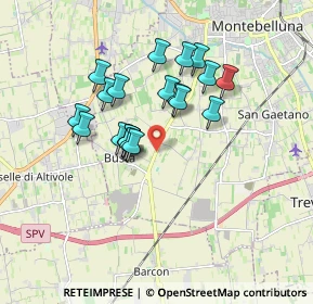 Mappa Via Cà Falier, 31044 Montebelluna TV, Italia (1.4205)