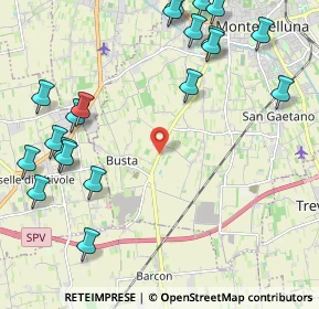 Mappa Via Cà Falier, 31044 Montebelluna TV, Italia (2.765)