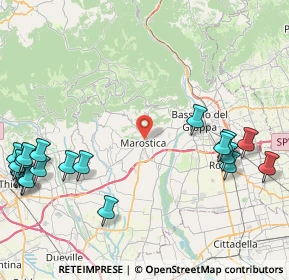 Mappa Via Prospero Alpino, 36063 Marostica VI, Italia (11.642)