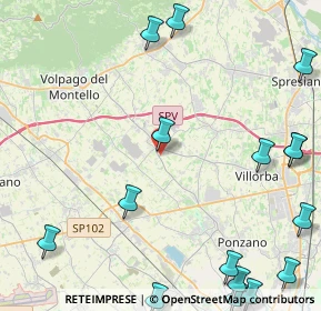 Mappa Via Marmolada, 31050 Povegliano TV, Italia (6.57059)