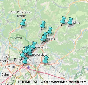 Mappa Via Europa, 24027 Nembro BG, Italia (6.76933)