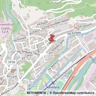 Mappa Via Europa, 13, 24027 Nembro, Bergamo (Lombardia)