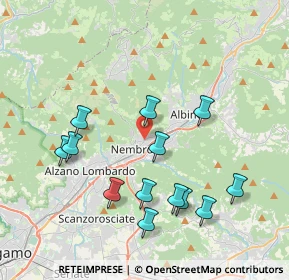 Mappa Via Europa, 24027 Nembro BG, Italia (3.92154)