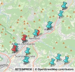 Mappa Via Europa, 24027 Nembro BG, Italia (5.33412)