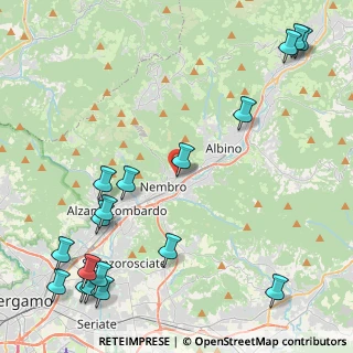 Mappa Via Europa, 24027 Nembro BG, Italia (6.03722)