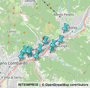 Mappa Via Europa, 24027 Nembro BG, Italia (1.45909)