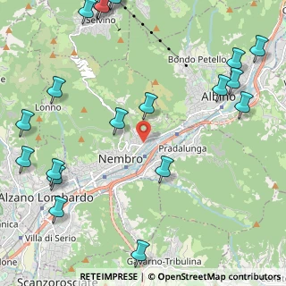 Mappa Via Europa, 24027 Nembro BG, Italia (3.123)