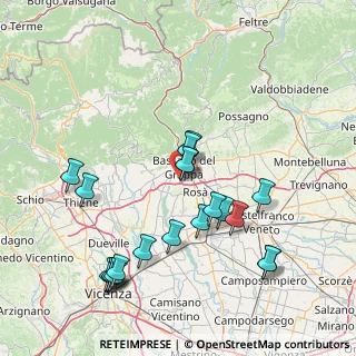 Mappa Strada Cartigliana, 36061 Bassano del Grappa VI, Italia (16.487)
