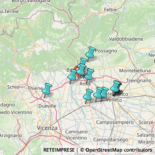 Mappa Strada Cartigliana, 36061 Bassano del Grappa VI, Italia (11.56077)