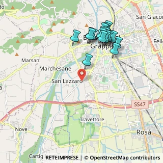 Mappa Strada Cartigliana, 36061 Bassano del Grappa VI, Italia (2.137)
