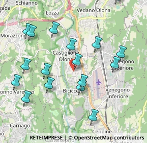 Mappa Via Filippo Turati, 21043 Castiglione Olona VA, Italia (2.16706)