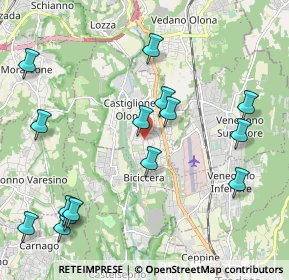 Mappa Via Filippo Turati, 21043 Castiglione Olona VA, Italia (2.426)