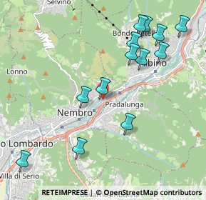 Mappa Via Crespi, 24027 Nembro BG, Italia (2.21615)