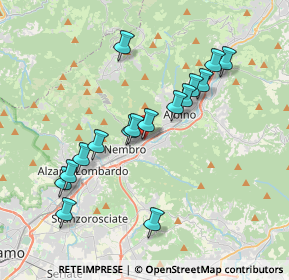 Mappa Via Crespi, 24027 Nembro BG, Italia (3.51813)