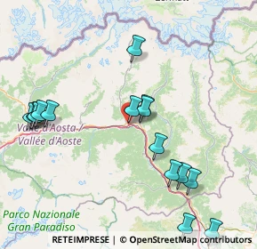 Mappa Châtillon, 11024 Châtillon AO, Italia (18.06533)