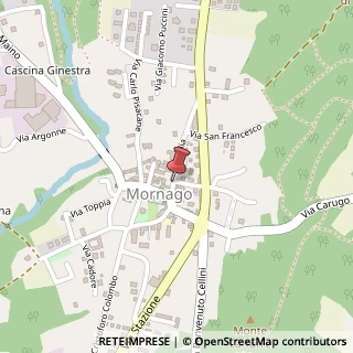 Mappa Via A. Volta, 3, 21020 Mornago, Varese (Lombardia)