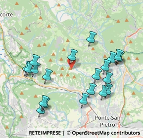 Mappa Via Verzella, 24030 Palazzago BG, Italia (4.245)