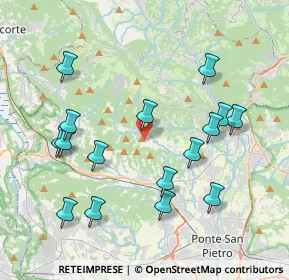 Mappa Via Verzella, 24030 Palazzago BG, Italia (4.16813)